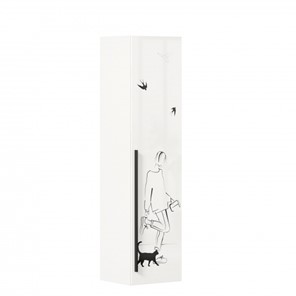 1-створчатый шкаф Джоли Тип 1 ЛД 535.010, Серый шелк в Нижнем Новгороде