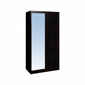 Шкаф 2-х дверный 1200 Домашний Зеркало/ЛДСП, Венге в Арзамасе