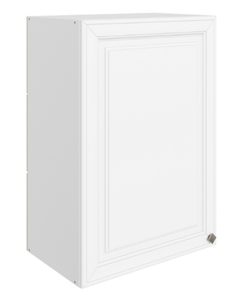 Шкаф на кухню Мишель L500 H720 (1 дв. гл.) эмаль (белый/белый) в Нижнем Новгороде