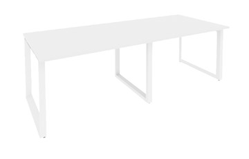 Стол для переговорки O.MO-PRG-2.2 Белый/Белый бриллиант в Нижнем Новгороде