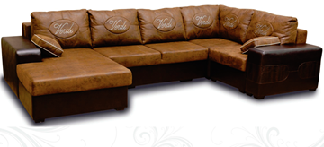 П-образный диван Verdi Плаза 405х210 в Нижнем Новгороде