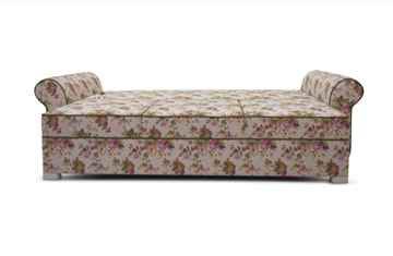Прямой диван Ameli (Arcadia rose+shaggy green+glance bone) в Нижнем Новгороде - предосмотр 4