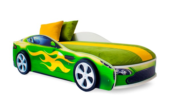 Кровать-машина Бондимобиль зеленый в Нижнем Новгороде - изображение