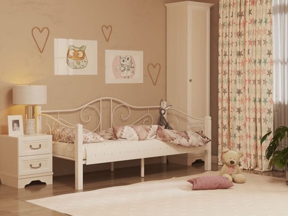 Кровать для детей Гарда 7, 90х200, белая в Нижнем Новгороде - изображение