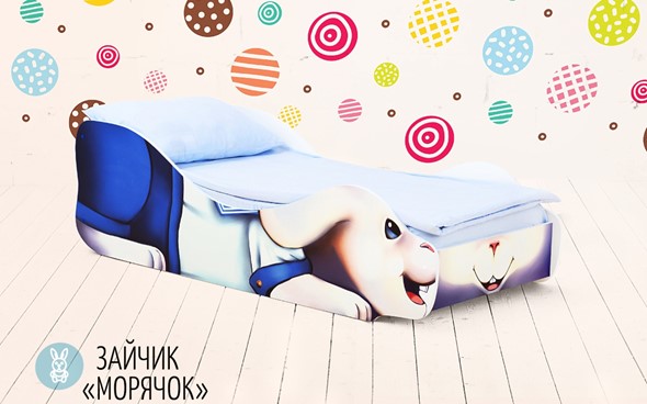 Кровать-зверенок Заяц-Морячок в Нижнем Новгороде - изображение