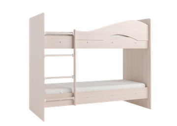 Двухъярусная кровать Мая с 2 ящиками на щитах, цвет Млечный дуб в Нижнем Новгороде - предосмотр 3
