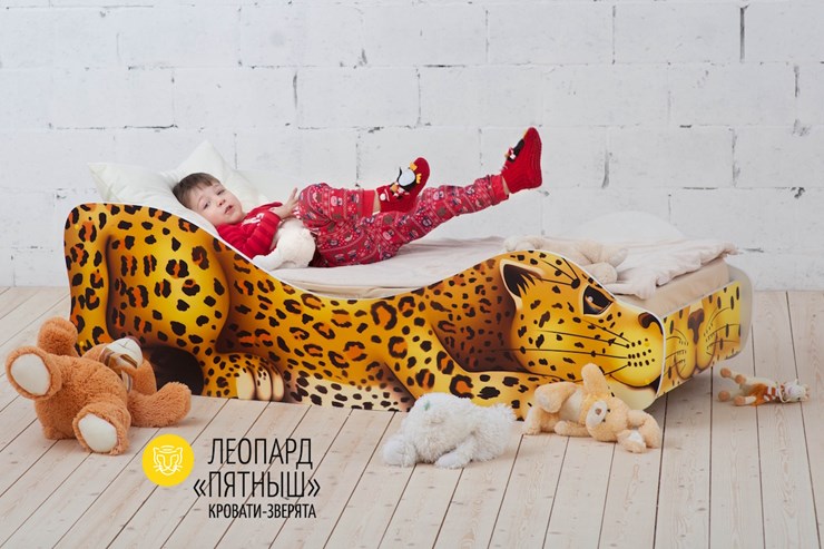 Детская кровать Леопард-Пятныш в Нижнем Новгороде - изображение 1
