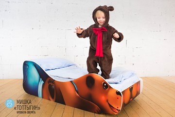 Детская кровать Мишка-Топотыгин в Нижнем Новгороде - предосмотр 1