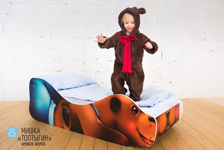Детская кровать Мишка-Топотыгин в Нижнем Новгороде - изображение 1