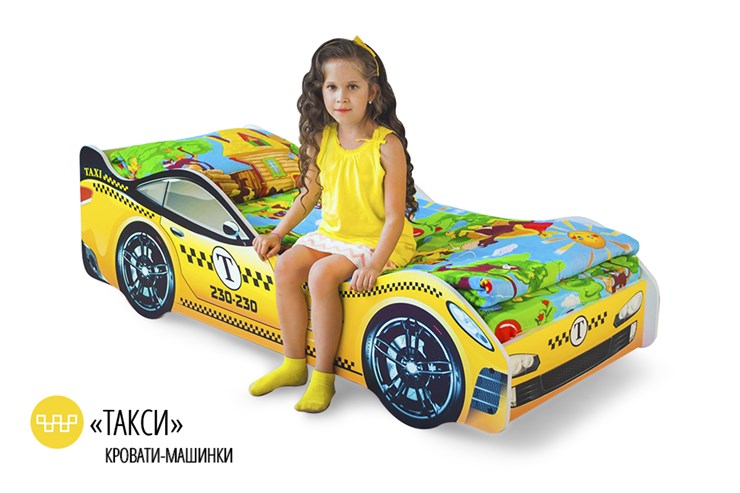 Кровать-машина детская Такси в Нижнем Новгороде - изображение 1
