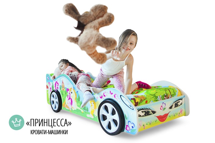 Детская кровать-машина Принцесса в Нижнем Новгороде - изображение 3
