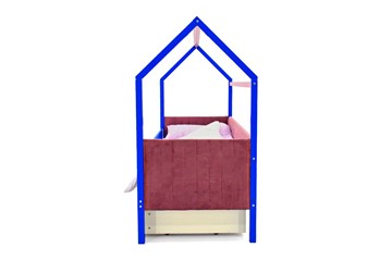 Кровать-домик детская «Svogen синий-лаванда» мягкая в Нижнем Новгороде - предосмотр 5