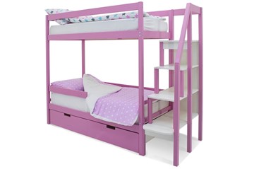 Детская 2-ярусная кровать Svogen розовый в Нижнем Новгороде