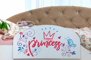 Детская кровать Эльза с бортиком, Розовый (щиты) в Нижнем Новгороде - предосмотр 3