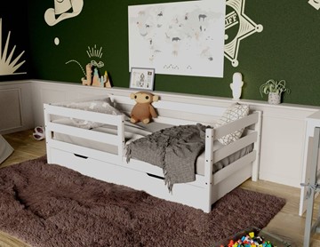 Кровать детская Софа с ящиками, цвет белый в Нижнем Новгороде - предосмотр 3