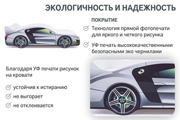 Кровать-машина Audi в Нижнем Новгороде - предосмотр 7