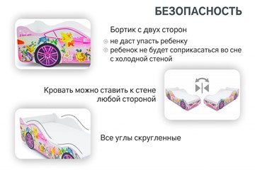 Кровать-машина детская Фея в Нижнем Новгороде - предосмотр 5