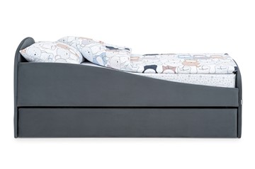 Кровать с ящиком Letmo графит (велюр) в Нижнем Новгороде - предосмотр 10