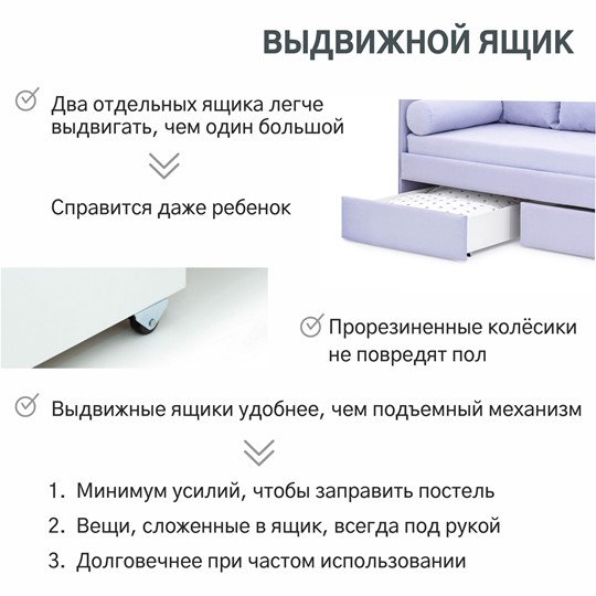 Мягкая кровать Soffal нежная сирень (микрошенилл) в Нижнем Новгороде - изображение 22