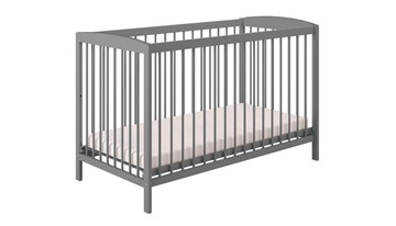 Кроватка для новорожденных POLINI Kids Simple 101 Серый в Нижнем Новгороде - предосмотр 1