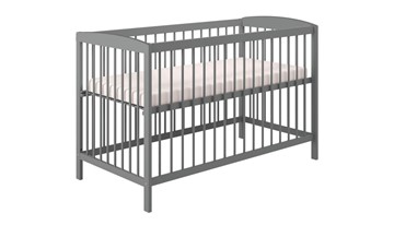 Кроватка для новорожденных POLINI Kids Simple 101 Серый в Нижнем Новгороде - предосмотр