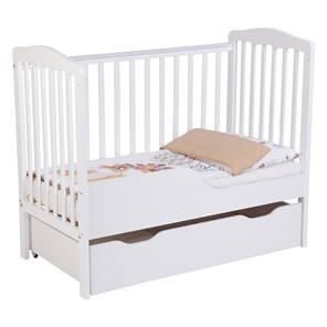 Кроватка для новорожденных POLINI Kids Simple 310-02 Белый в Нижнем Новгороде - предосмотр 6