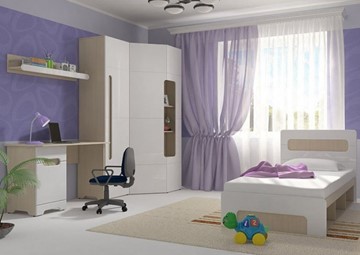 Детская спальня Палермо-Юниор, вариант 2 без вставок в Нижнем Новгороде - предосмотр