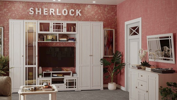 Набор мебели для гостиной Sherlock №3, Ясень Анкор светлый в Нижнем Новгороде - изображение
