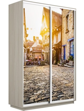 Шкаф 2-дверный Экспресс 1200x600x2400, Улица/шимо светлый в Нижнем Новгороде - изображение