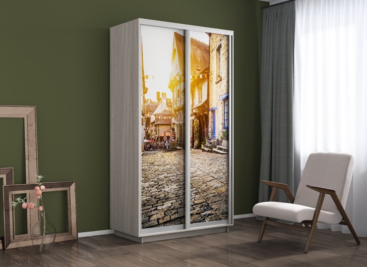 Шкаф 2-дверный Экспресс 1200x600x2400, Улица/шимо светлый в Нижнем Новгороде - изображение 3