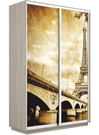 Шкаф 2-дверный Экспресс 1400x600x2200, Париж/шимо светлый в Нижнем Новгороде - изображение