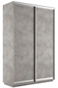 Шкаф 2-дверный Экспресс (ДСП) 1600х450х2400, бетон в Нижнем Новгороде - предосмотр