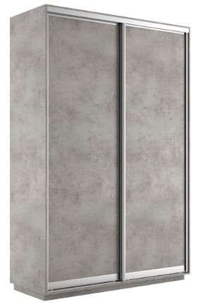 Шкаф 2-дверный Экспресс (ДСП) 1600х450х2400, бетон в Нижнем Новгороде - изображение