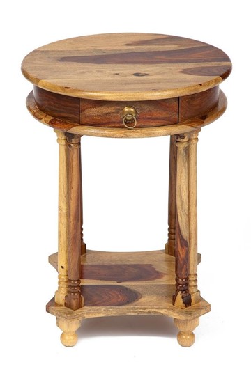 Столик кофейный Бомбей - 1149  палисандр, 45*45*60, натуральный (natural) арт.10049 в Нижнем Новгороде - изображение 2