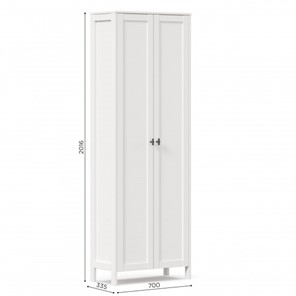 Шкаф 2х-дверный Бланко ЛД 137.020.000 (Белый) в Нижнем Новгороде - предосмотр 2