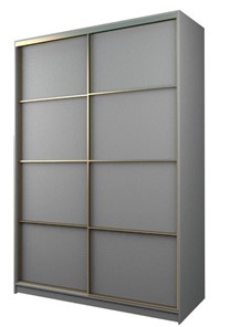 Шкаф 2-х дверный MAX МШ-23-6-16-11, Профиль Золото/Цвет Серый в Нижнем Новгороде - предосмотр