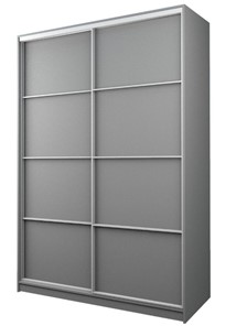Шкаф 2-х дверный MAX МШ-27-6-16-11, Профиль Белый/Цвет Серый в Нижнем Новгороде