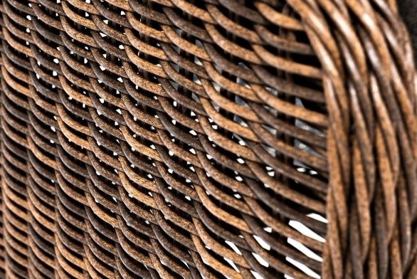Плетеный пуф Толедо цвет коричневый Артикул: YH-S4543W-2 brown в Нижнем Новгороде - изображение 5