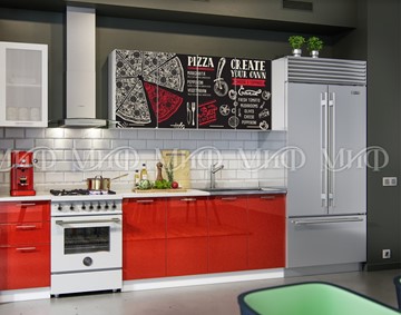 Гарнитур на кухню фотопечать Пицца 2,0 в Нижнем Новгороде - предосмотр