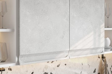 Модульный гарнитур Вельвет, бетон графит/бетон снежный в Нижнем Новгороде - предосмотр 4