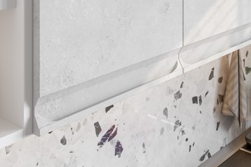 Модульный гарнитур Вельвет, бетон графит/бетон снежный в Нижнем Новгороде - предосмотр 5