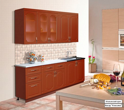 Модульная кухня Классика 2000, цвет Итальянский орех в Нижнем Новгороде - изображение