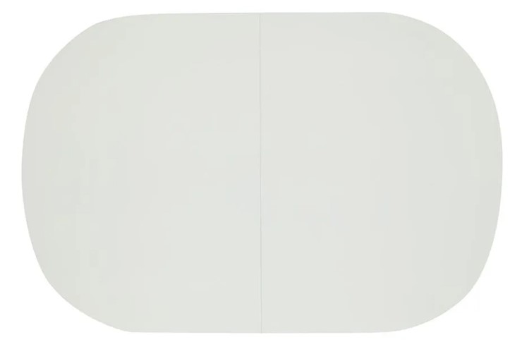 Кухонный раздвижной стол BOSCO (Боско) бук/мдф 120+30x80x75 Белый/Коричневый арт.11258 в Нижнем Новгороде - изображение 3