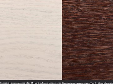 Обеденный раздвижной стол Фабрицио-1 исп. Эллипс, Тон 11 Покраска + патина с прорисовкой (на столешнице) в Нижнем Новгороде - предосмотр 13