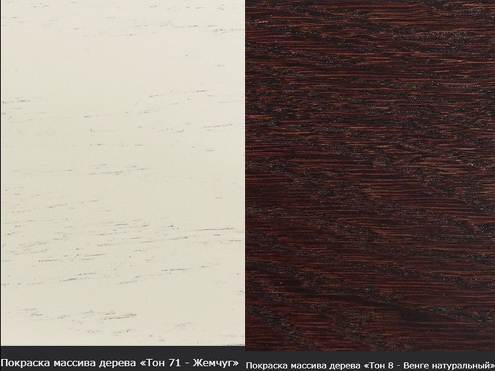 Обеденный раздвижной стол Фабрицио-1 исп. Эллипс, Тон 11 Покраска + патина с прорисовкой (на столешнице) в Нижнем Новгороде - изображение 14