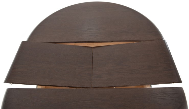 Раздвижной стол Леонардо-1 исп. Круг 900, тон 10 (Морилка/Эмаль) в Нижнем Новгороде - изображение 5