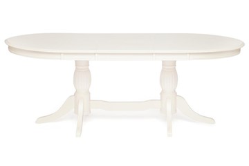 Кухонный раздвижной стол LORENZO (Лоренцо) 160+46x107x76, pure white (402) в Нижнем Новгороде - предосмотр 1
