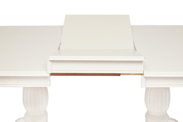 Кухонный раздвижной стол LORENZO (Лоренцо) 160+46x107x76, pure white (402) в Нижнем Новгороде - предосмотр 6