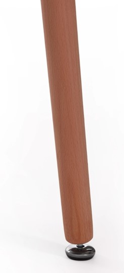 Стол обеденный JOHN (mod. T1003) МДФ/дерево 80x80x75 черный/натуральный арт.15174 в Нижнем Новгороде - изображение 3