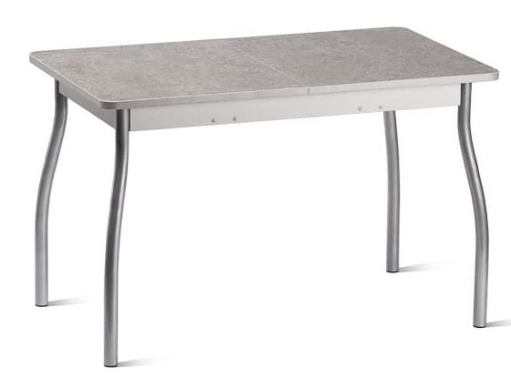 Раздвижной стол Орион.4 1200, Пластик Урбан серый/Металлик в Нижнем Новгороде - изображение